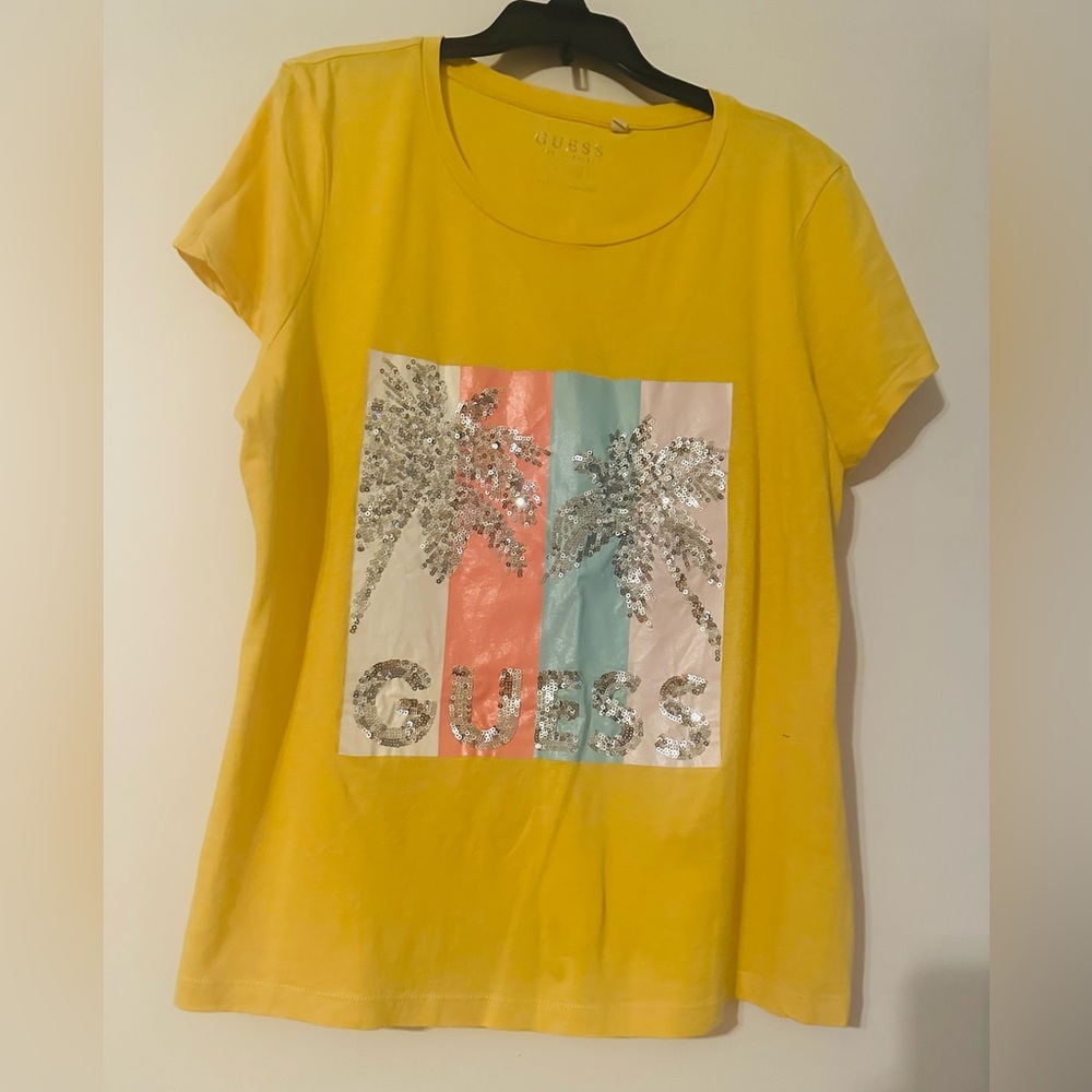 Guess T-shirt size XL Cotton